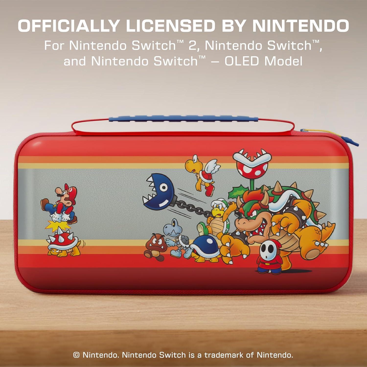 image:imageTurtle Beach PlayTrek Travel Case Koopa Troop Nintendo Switch 2 Nintendo Switch Nintendo Switch OLED Model Storage Protection Game Card Holder Hard Shell GlowintheDarkKoopa Troop