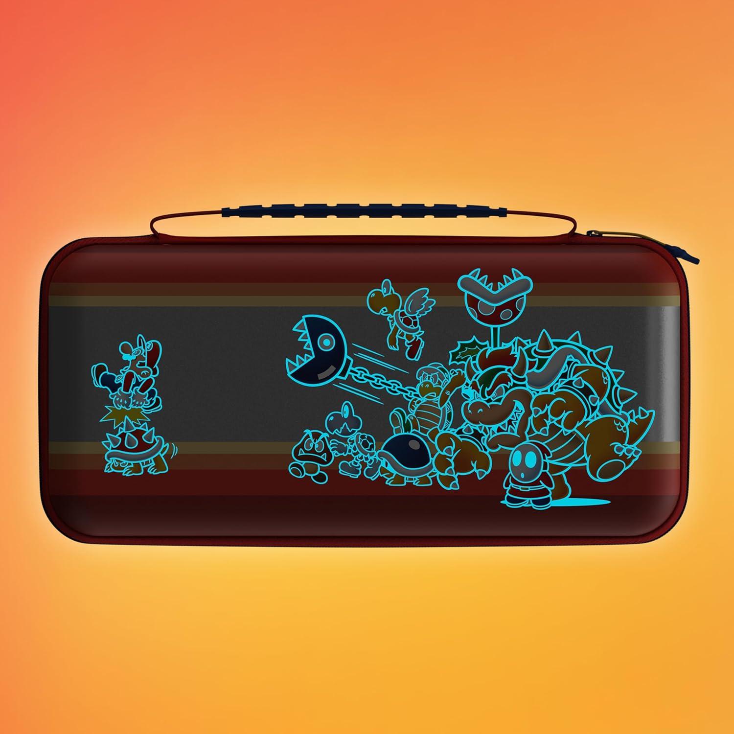 image:imageTurtle Beach PlayTrek Travel Case Koopa Troop Nintendo Switch 2 Nintendo Switch Nintendo Switch OLED Model Storage Protection Game Card Holder Hard Shell GlowintheDarkKoopa Troop