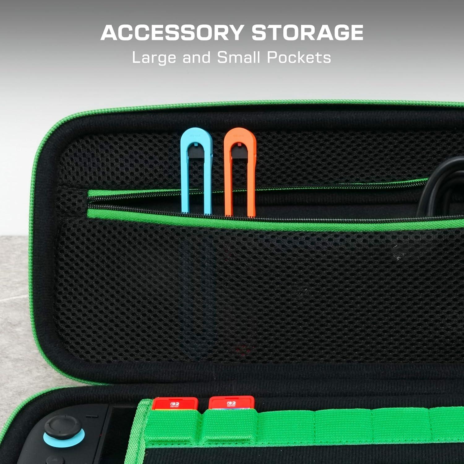 image:imageTurtle Beach PlayTrek Travel Case Koopa Troop Nintendo Switch 2 Nintendo Switch Nintendo Switch OLED Model Storage Protection Game Card Holder Hard Shell GlowintheDarkDonkey Kong