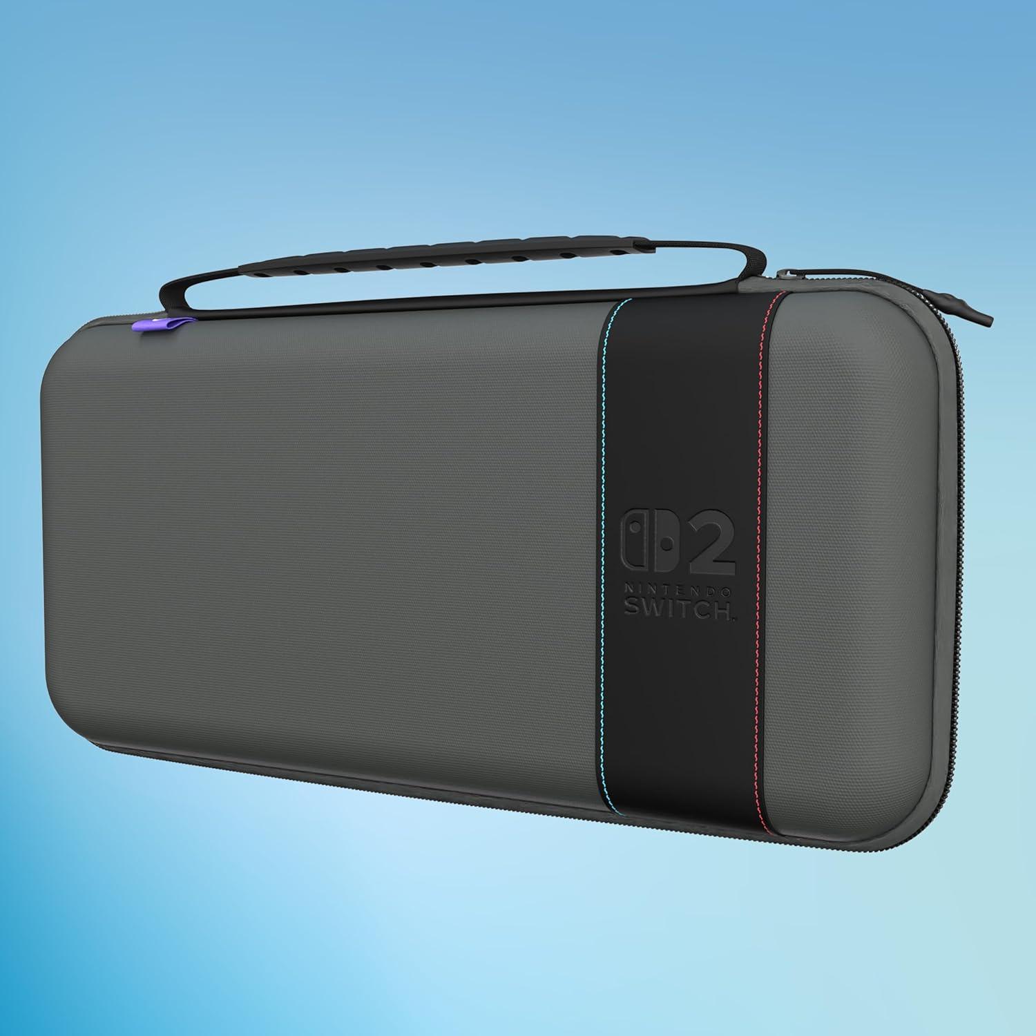 image:imageTurtle Beach PlayTrek Travel Case Koopa Troop Nintendo Switch 2 Nintendo Switch Nintendo Switch OLED Model Storage Protection Game Card Holder Hard Shell GlowintheDarkCharcoal Black