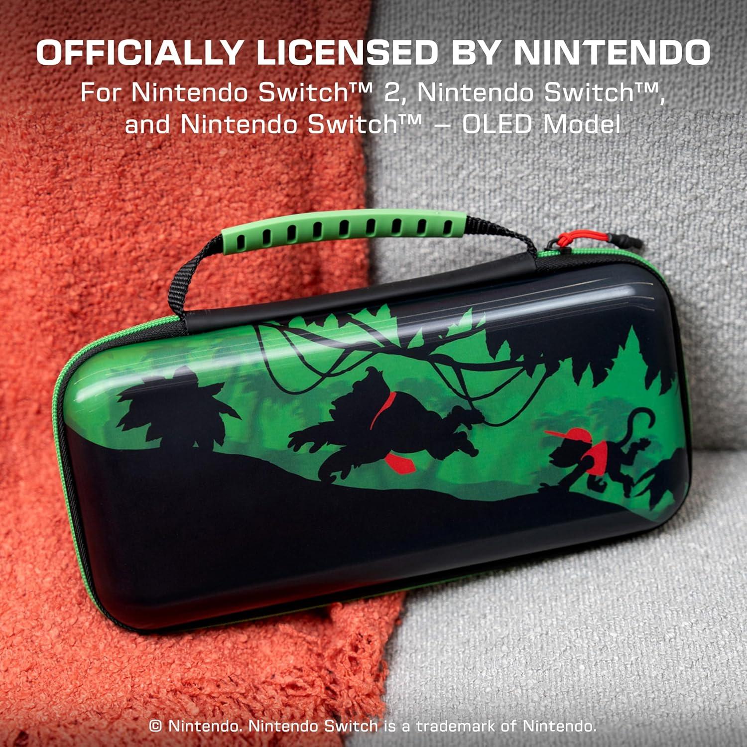 image:imageTurtle Beach PlayTrek Travel Case Koopa Troop Nintendo Switch 2 Nintendo Switch Nintendo Switch OLED Model Storage Protection Game Card Holder Hard Shell GlowintheDarkDonkey Kong