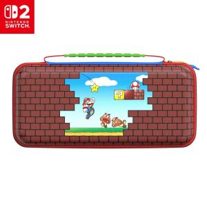 Turtle Beach PlayTrek Travel Case: Koopa Troop – Nintendo Switch 2, Nintendo Switch, Nintendo Switch – OLED Model – Storage, Protection, Game Card Holder, Hard Shell, Glow-in-the-Dark(Mario Bricks)