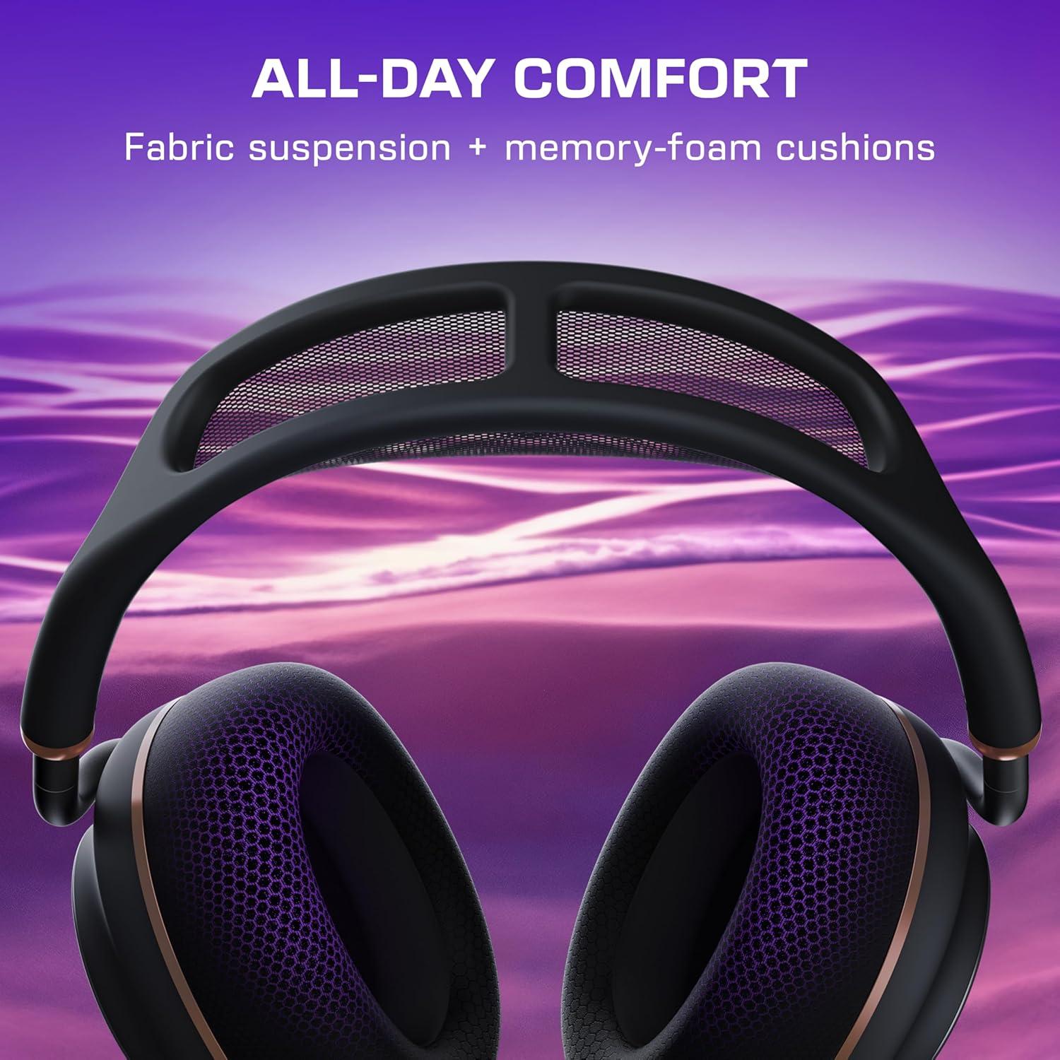 image:imageTurtle Beach Stealth Pro II Premium Multiplatform Wireless Gaming Headset for PC PlayStation 5 PS4 HiRes 24bit Audio Noise Cancellation Rechargeable Battery Bluetooth Boom Mic Black