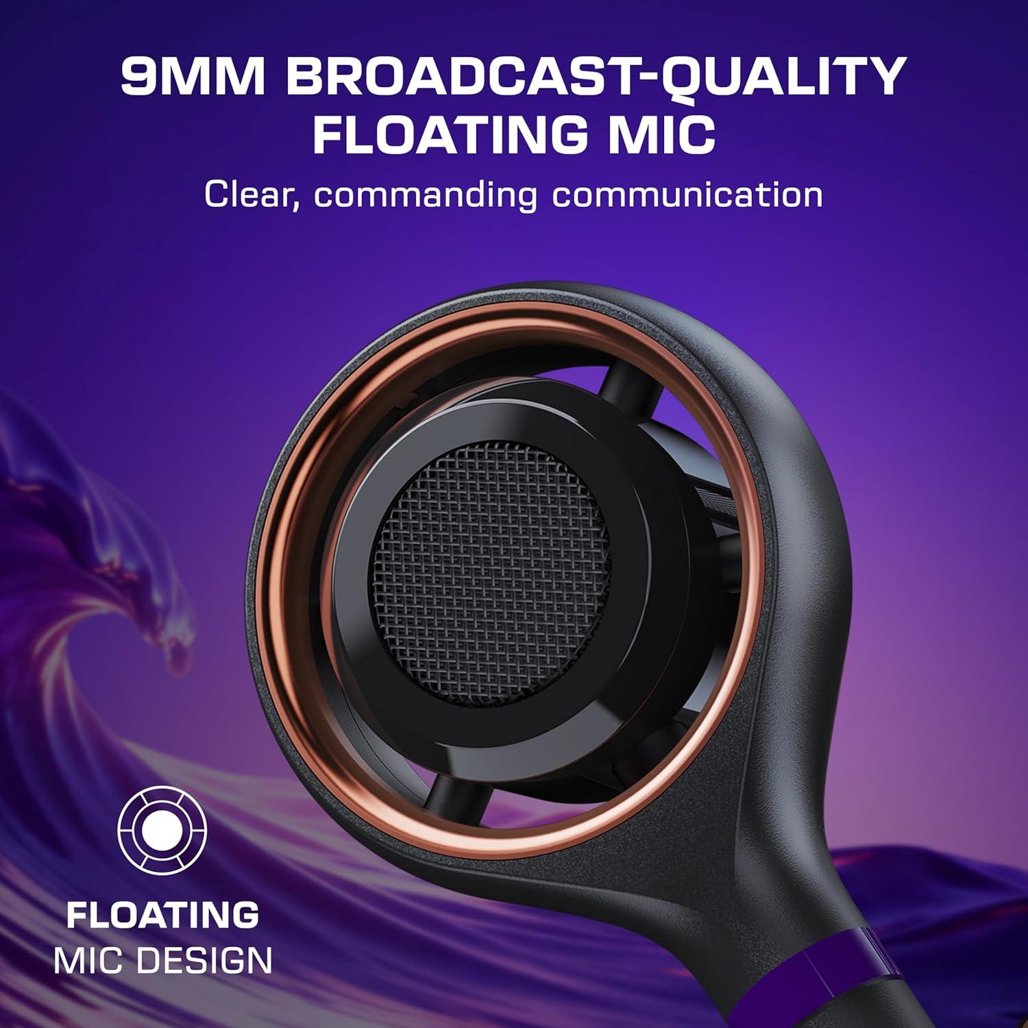 image:imageTurtle Beach Stealth Pro II Premium Multiplatform Wireless Gaming Headset for PC PlayStation 5 PS4 HiRes 24bit Audio Noise Cancellation Rechargeable Battery Bluetooth Boom Mic Black