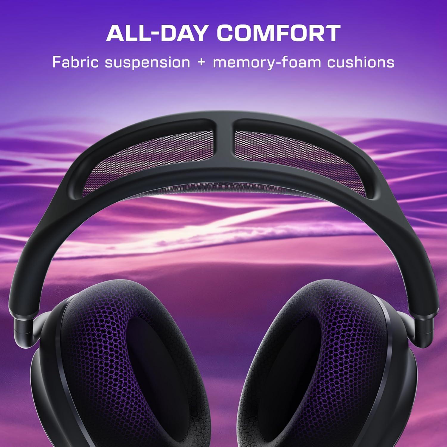 image:imageTurtle Beach Stealth Pro II Premium Wireless Gaming Headset for Xbox Series XS PS5 PS4 PC HiRes Audio Dolby Atmos Active Noise Cancellation Simultaneous Bluetooth 24bit Audio BlackBlack