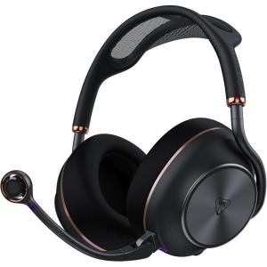 Turtle Beach Stealth Pro II Premium Multiplatform Wireless Gaming Headset for PC, PlayStation 5, PS4, Hi-Res 24-bit Audio, Noise Cancellation, Rechargeable Battery, Bluetooth, Boom Mic, Black